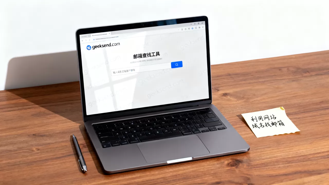 Geeksend如何查客户邮箱？利用网站域名找邮箱