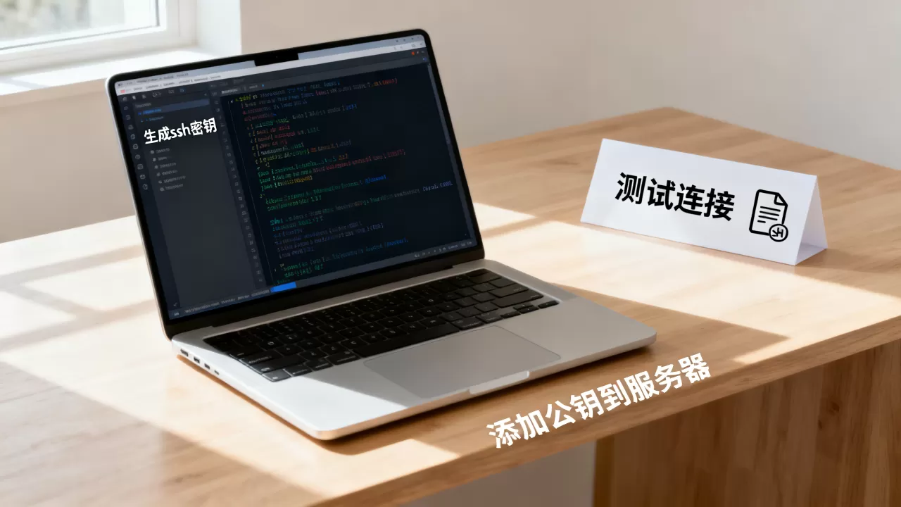 git怎么连接远程服务器？git配置ssh密钥免密登录教程