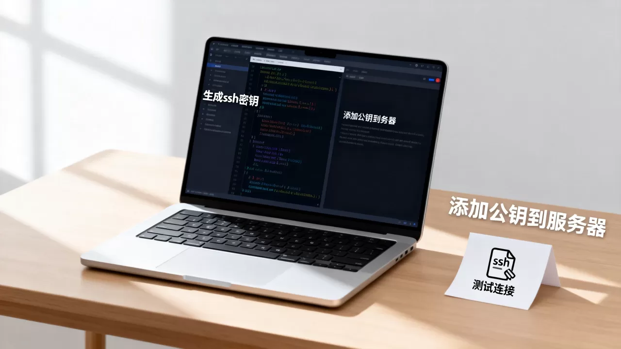 git怎么连接远程服务器？git配置ssh密钥免密登录教程
