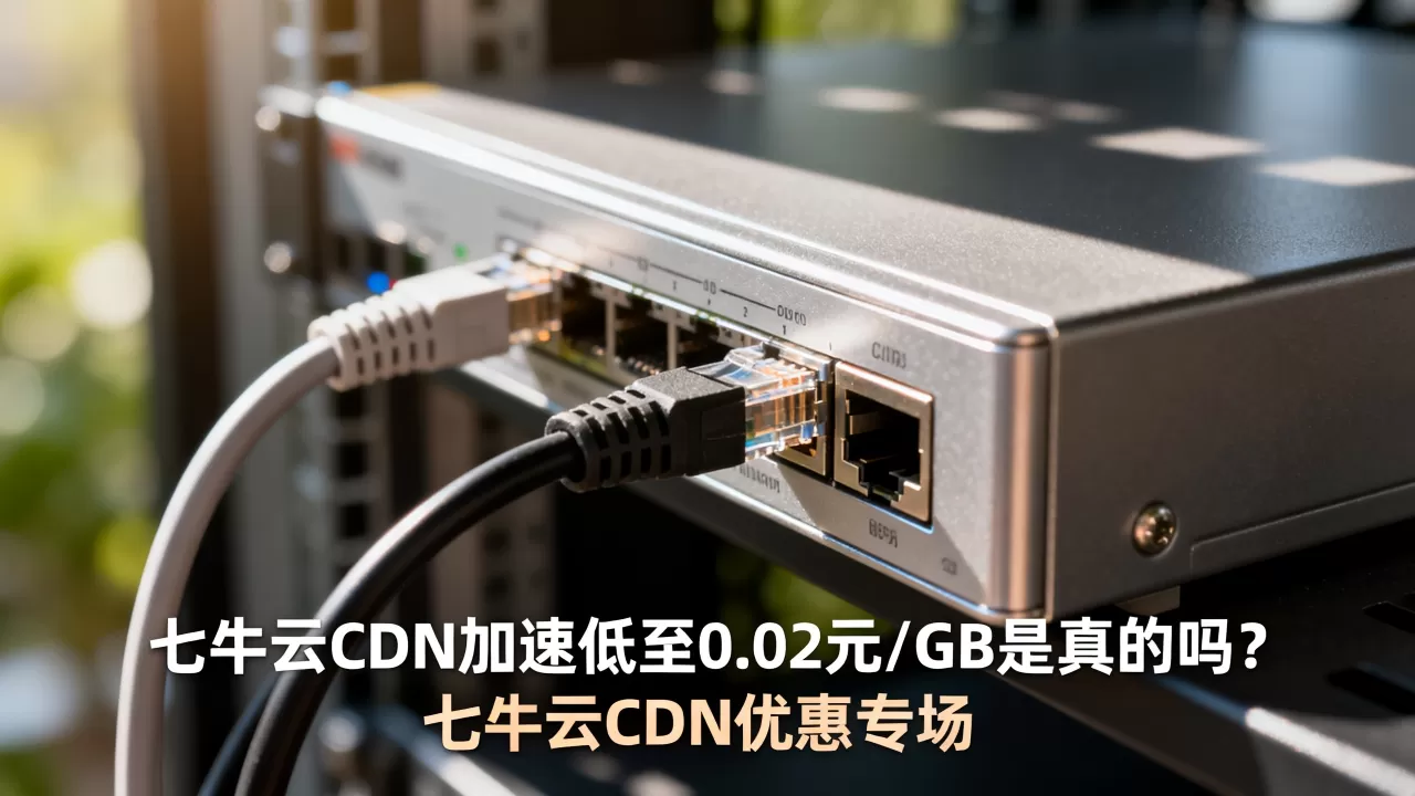 七牛云CDN加速低至0.02元/GB是真的吗？七牛云CDN优惠专场