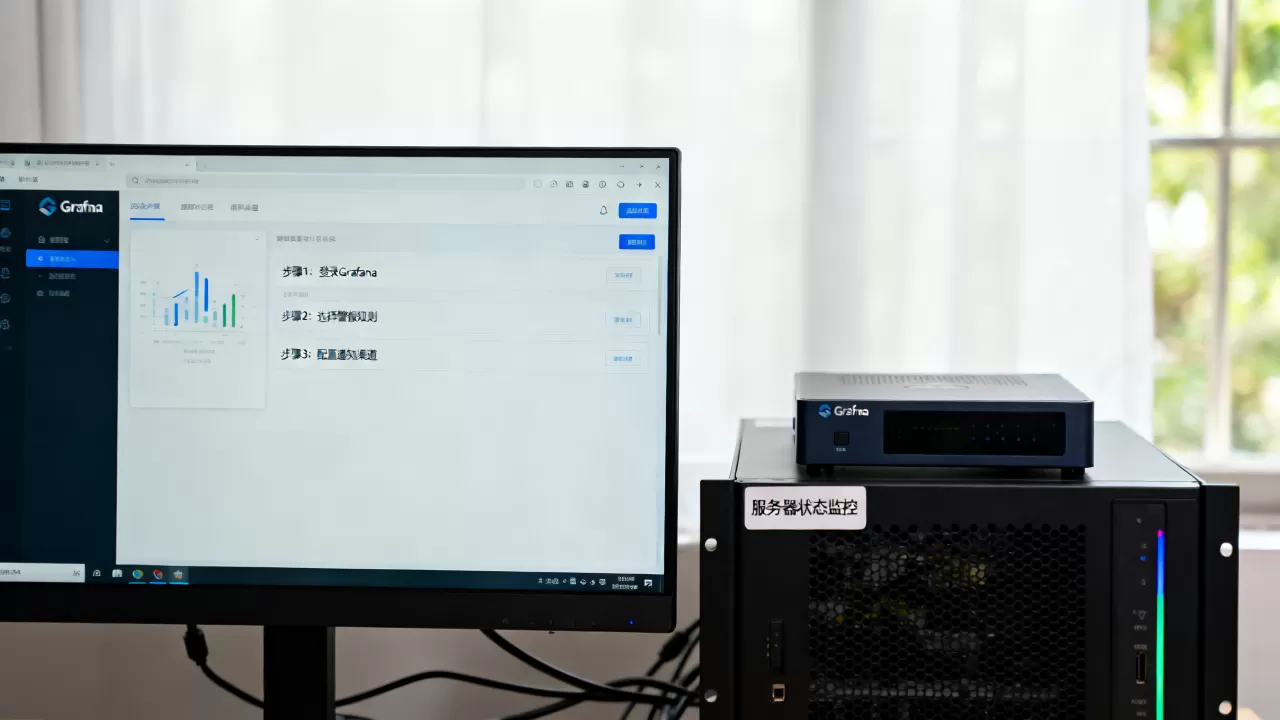Grafana Prometheus如何设置服务器故障实时警报？