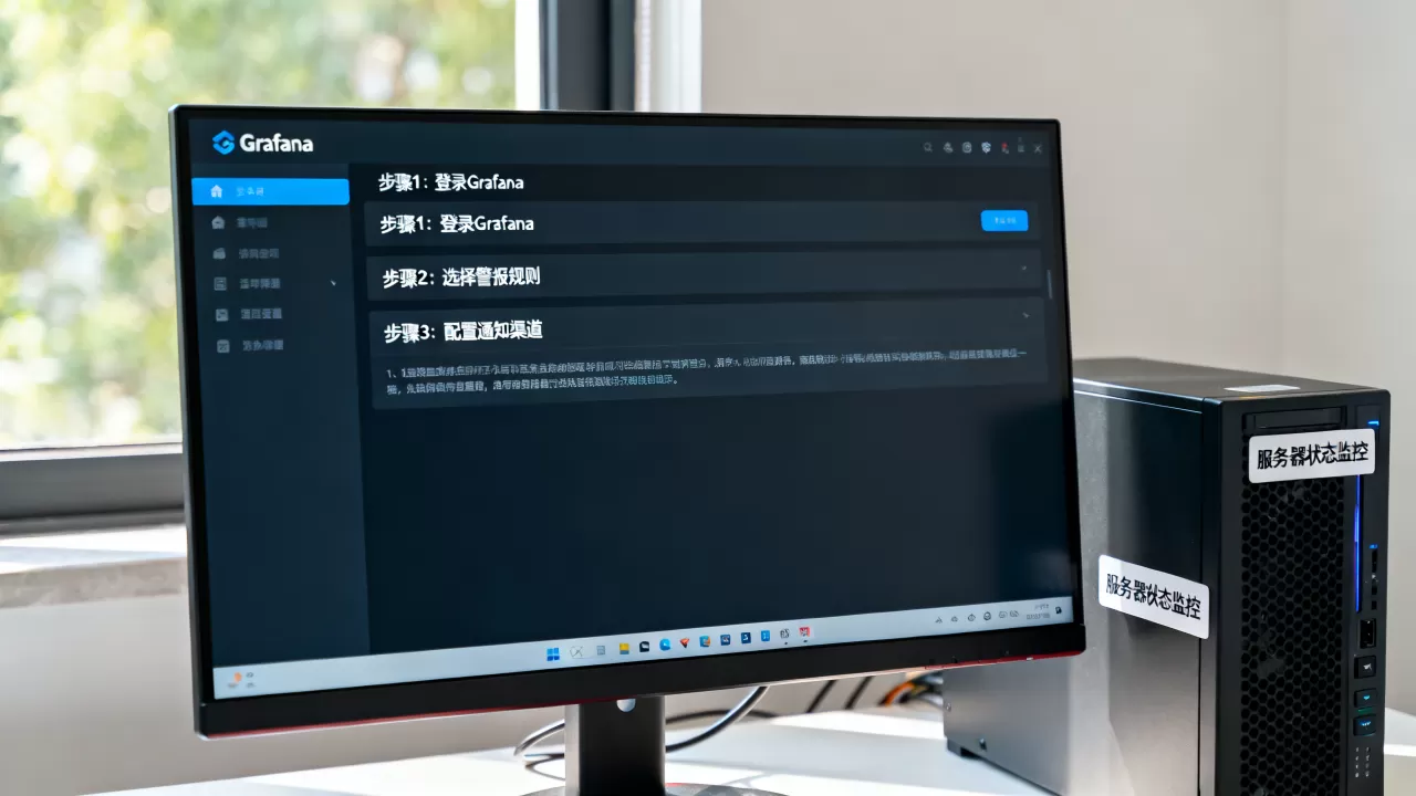 Grafana Prometheus如何设置服务器故障实时警报？