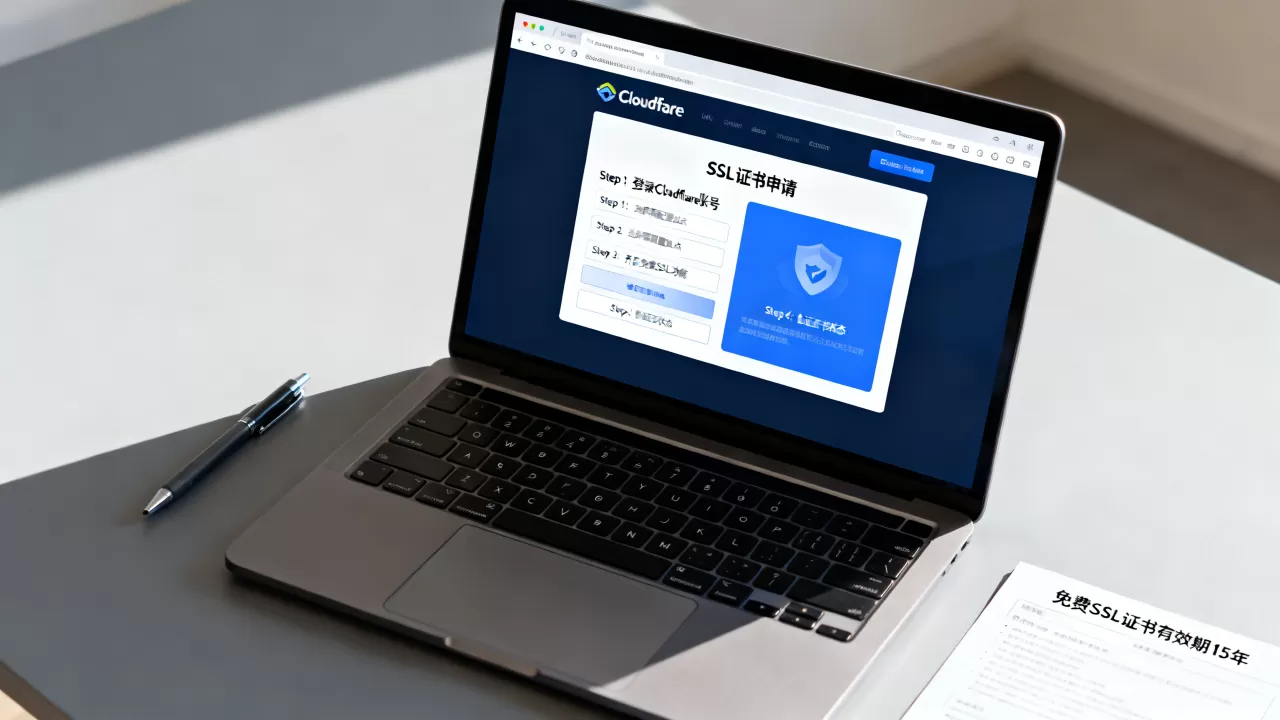 Cloudflare如何免费申请SSL证书？获取免费HTTPS证书教程