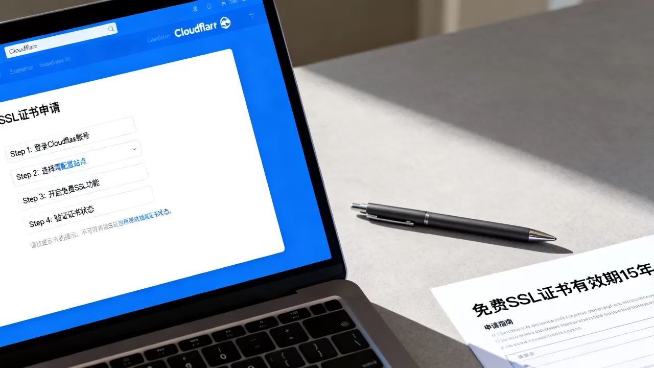 Cloudflare如何免费申请SSL证书？获取免费HTTPS证书教程