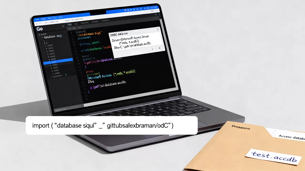 Go语言如何用ODBC操作Access？Go语言通过odbc操作Access数据库