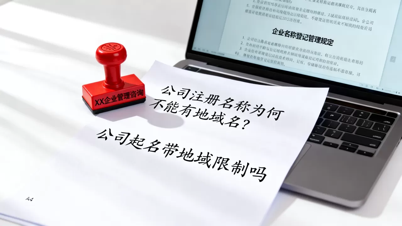 公司注册名称为何不能有地域名？公司起名带地域限制吗