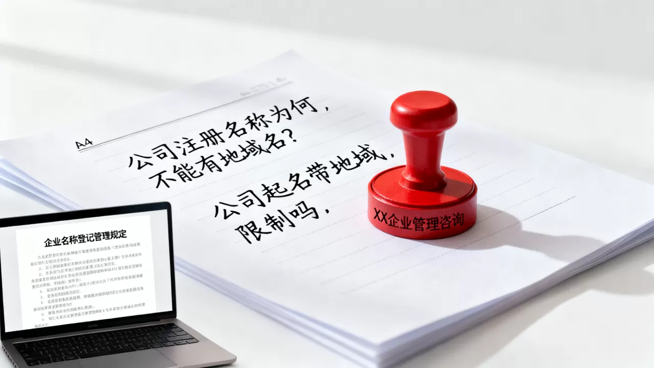 公司注册名称为何不能有地域名？公司起名带地域限制吗