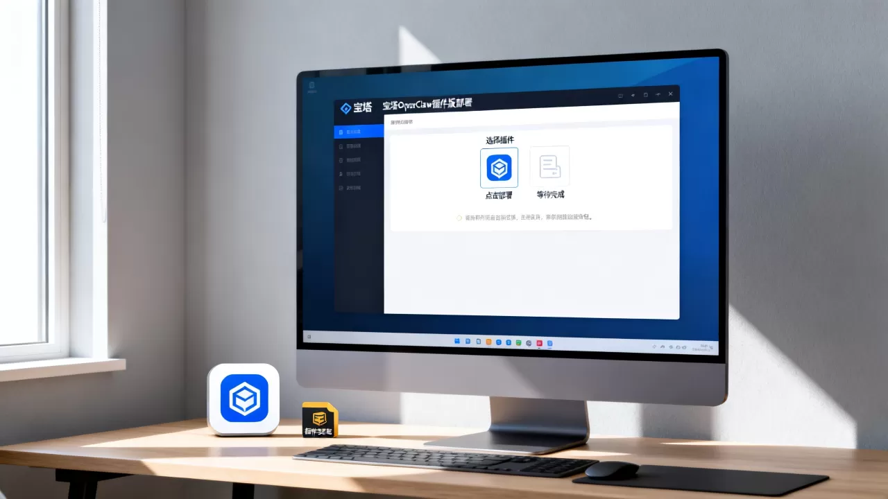 不用Docker怎么部署？宝塔OpenClaw插件版一键部署流程