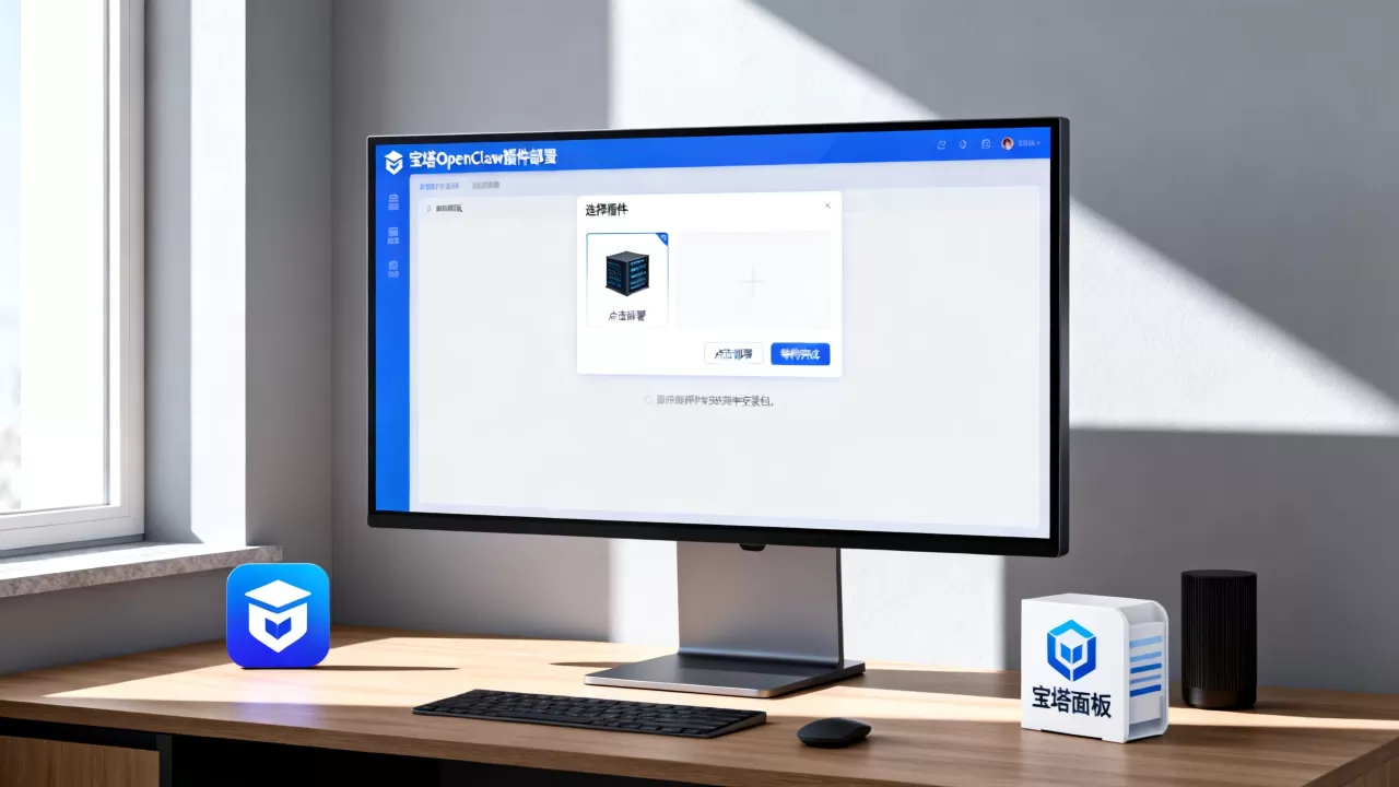 不用Docker怎么部署？宝塔OpenClaw插件版一键部署流程