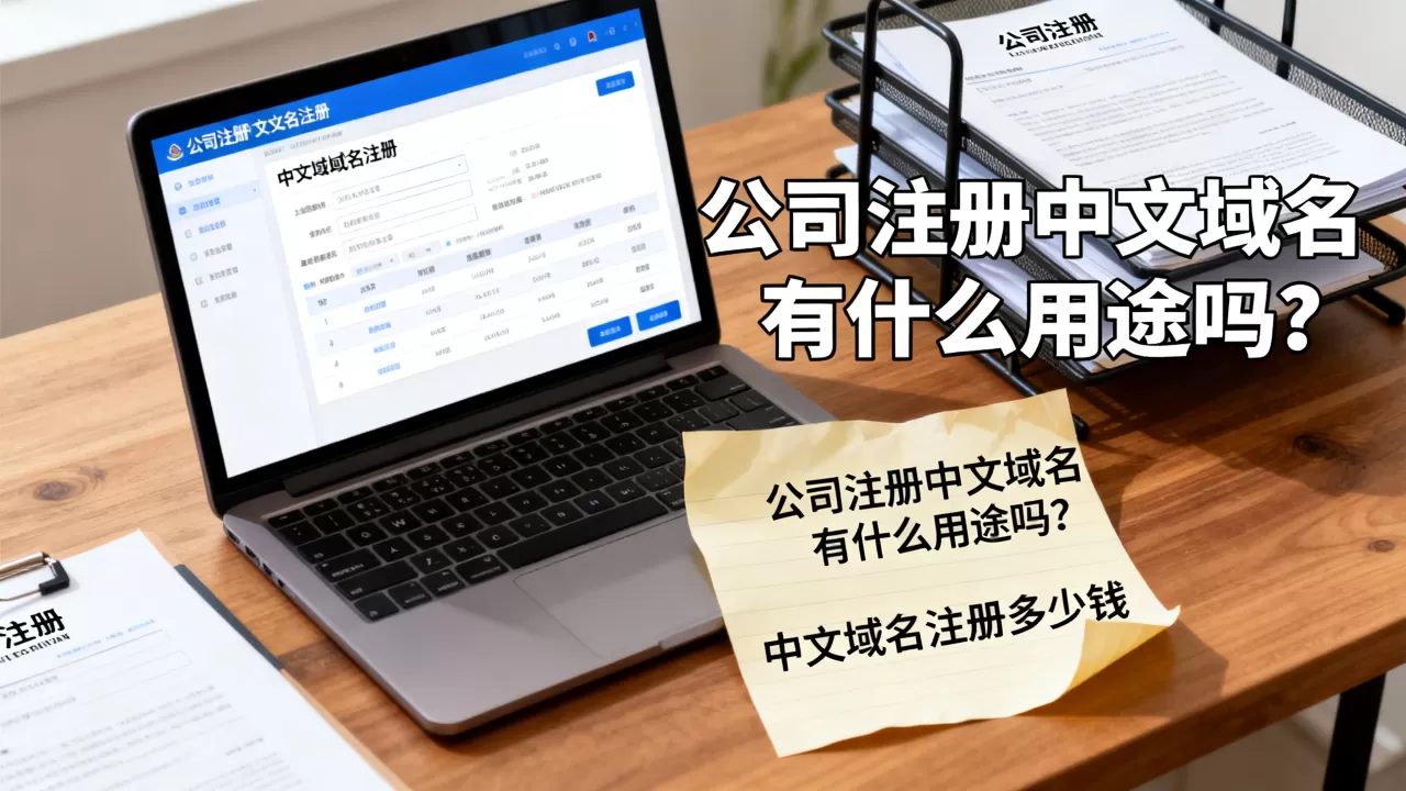 公司注册中文域名有什么用途吗？中文域名注册多少钱