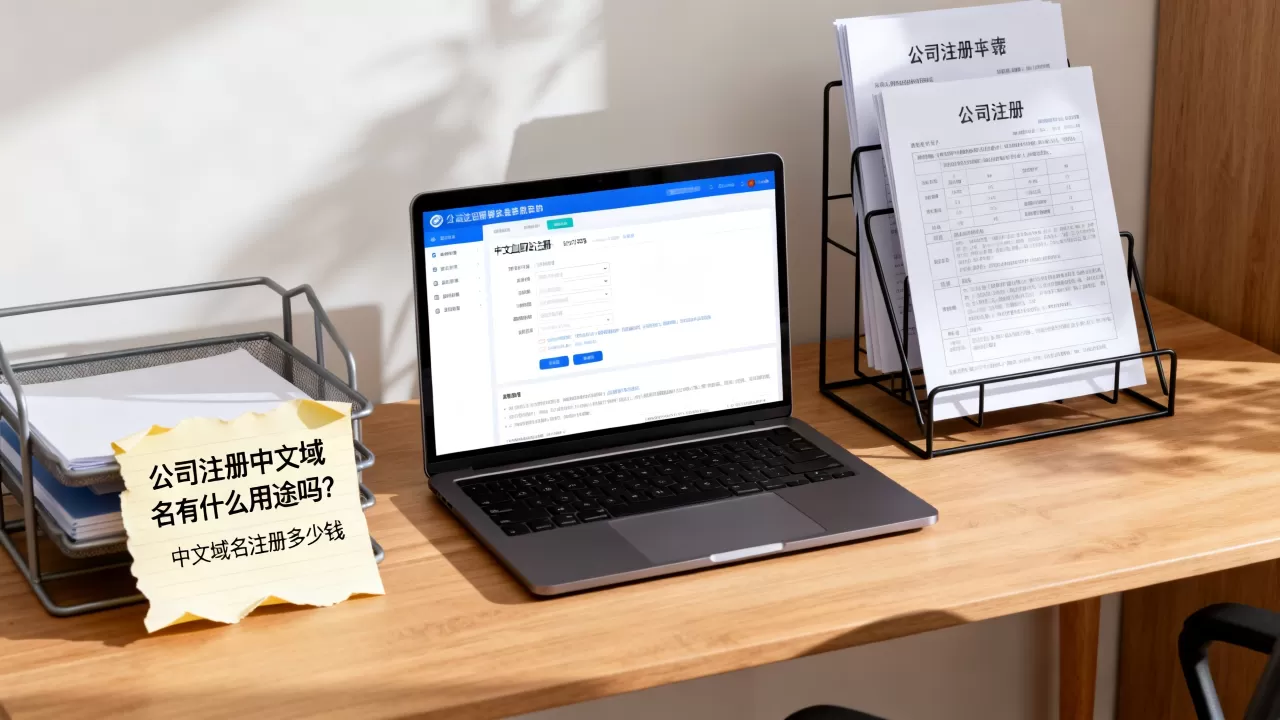 公司注册中文域名有什么用途吗？中文域名注册多少钱