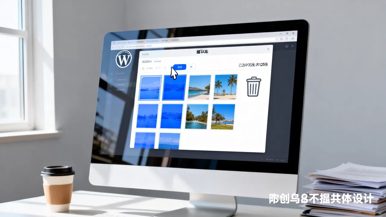 WordPress媒体库怎么清理？如何批量删除无用图片
