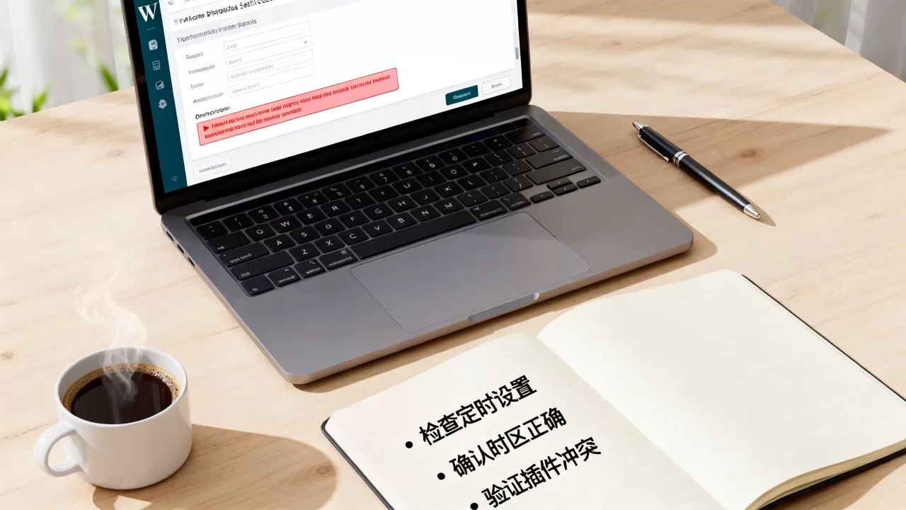 WordPress定时发布失败怎么解决？wordpress定时发布失效原因