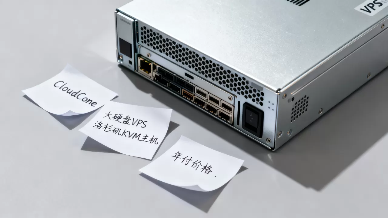 CloudCone大硬盘VPS值得买吗，洛杉矶KVM主机年付价格