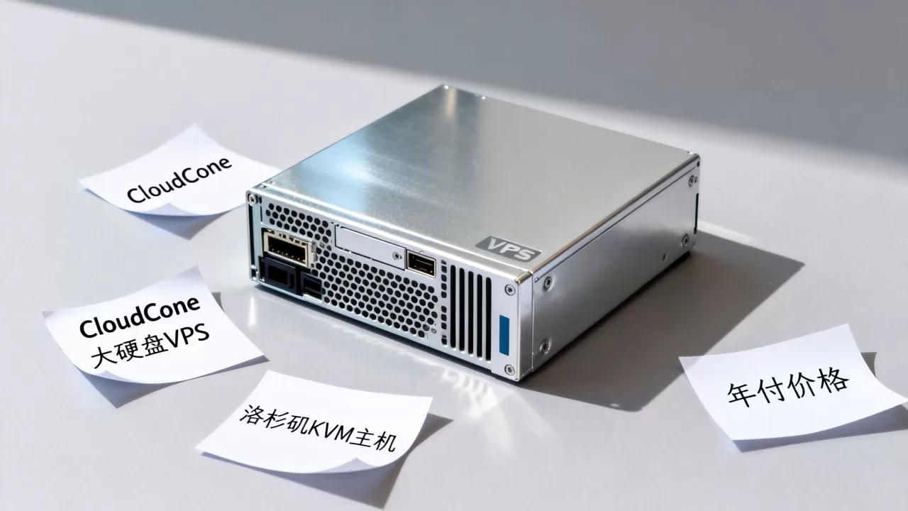 CloudCone大硬盘VPS值得买吗，洛杉矶KVM主机年付价格