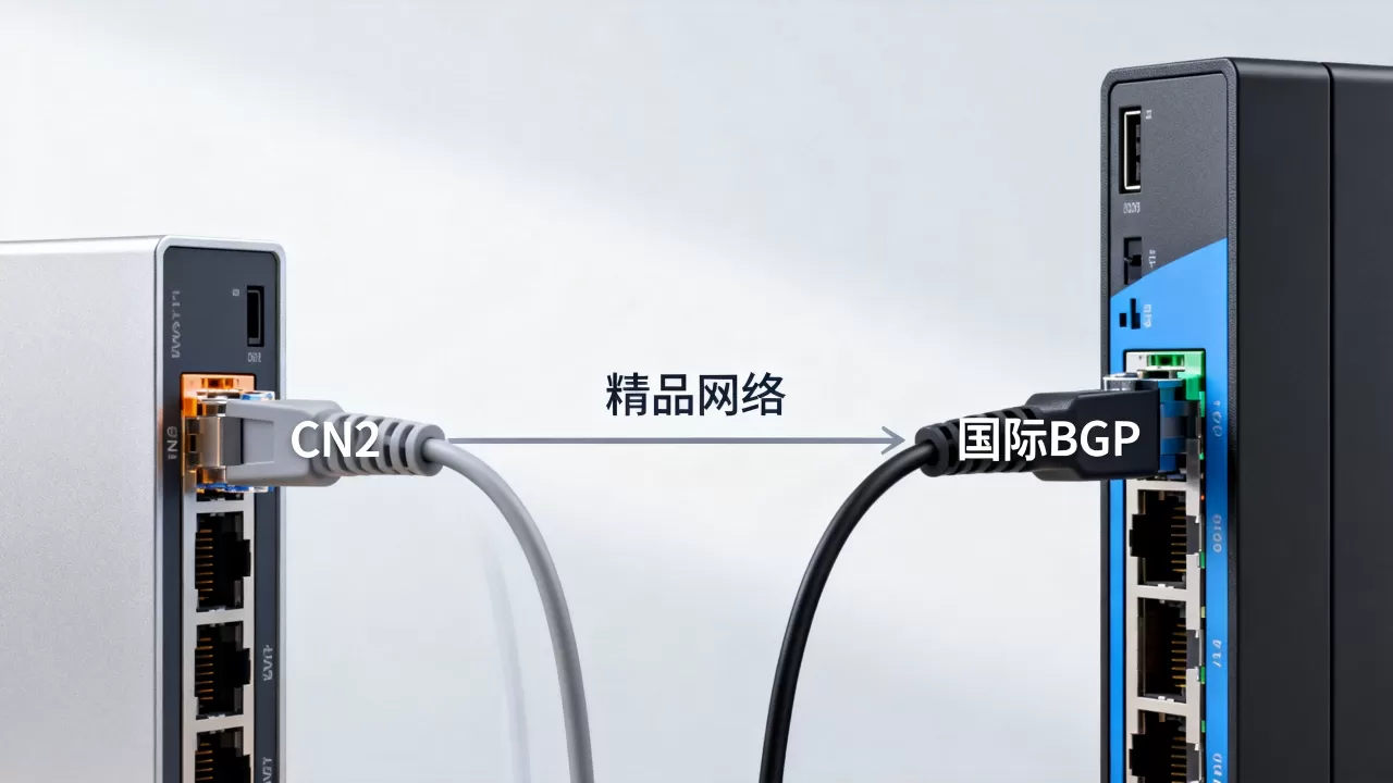 精品CN2与国际BGP区别在哪？cn2和bgp哪个好