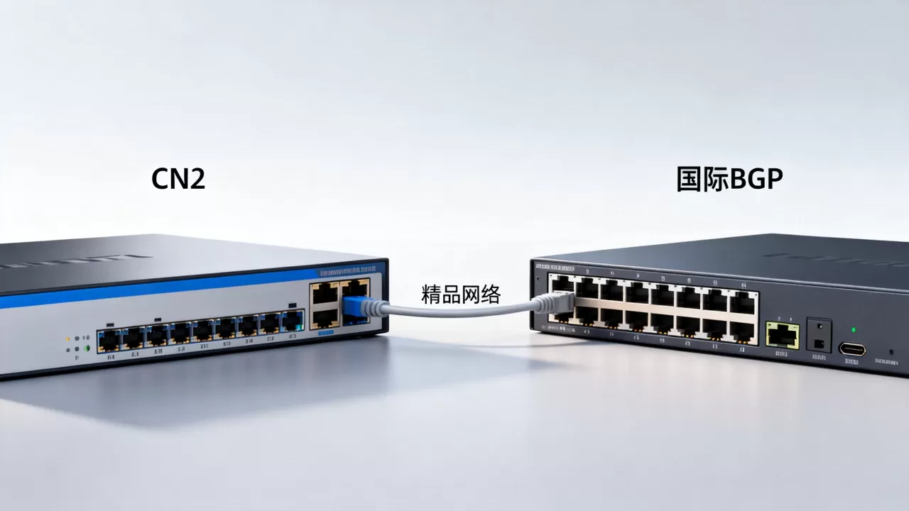 精品CN2与国际BGP区别在哪？cn2和bgp哪个好