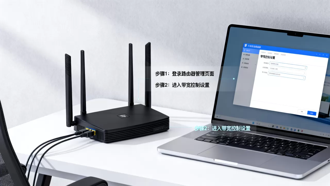 公司网络怎么限制？如何设置宽带限速