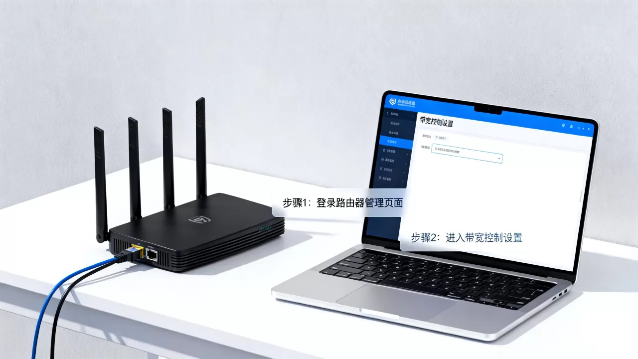 公司网络怎么限制？如何设置宽带限速