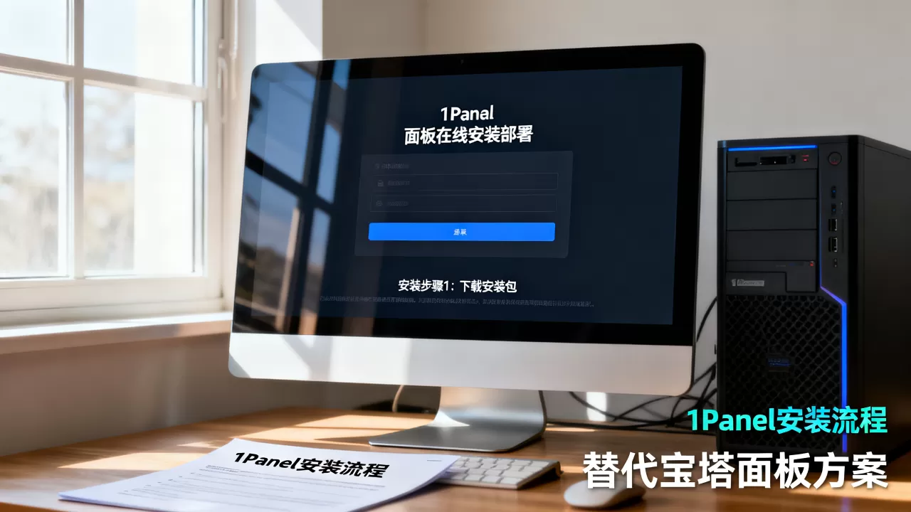 1Panel面板如何在线安装部署？宝塔面板替代方案
