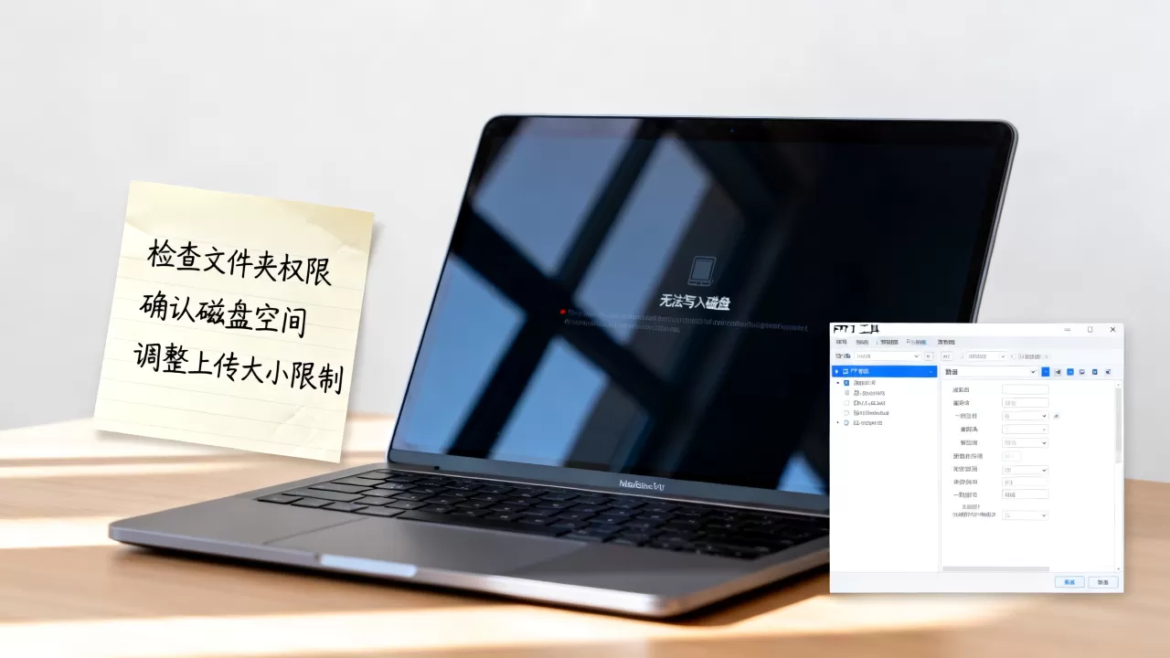 WordPress上传文件提示无法写入磁盘怎么办？wp上传文件失败解决方法