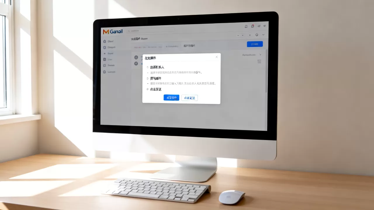 Gmail邮箱怎么批量群发邮件？Gmail批量发送多封邮件