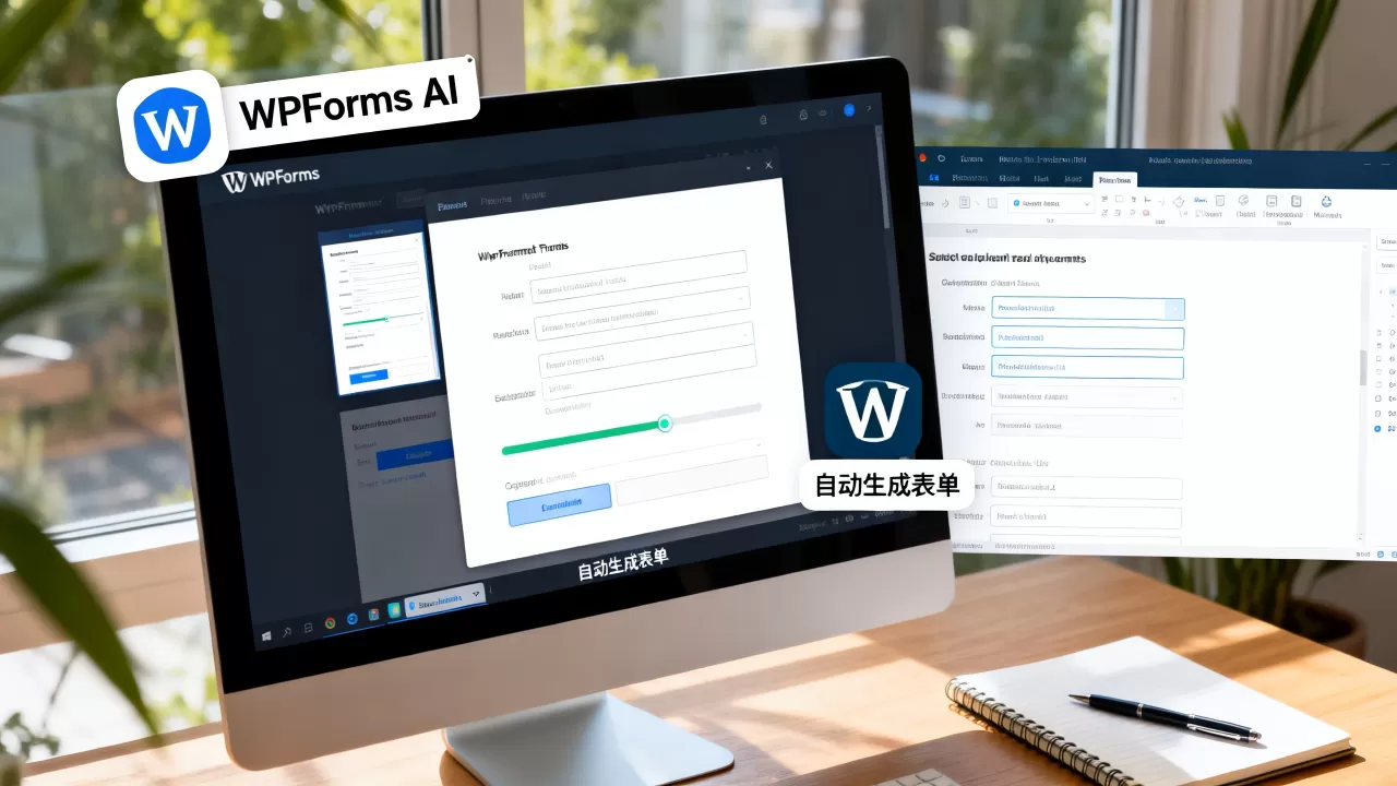 WPForms AI如何自动生成表单？WordPress表单插件推荐