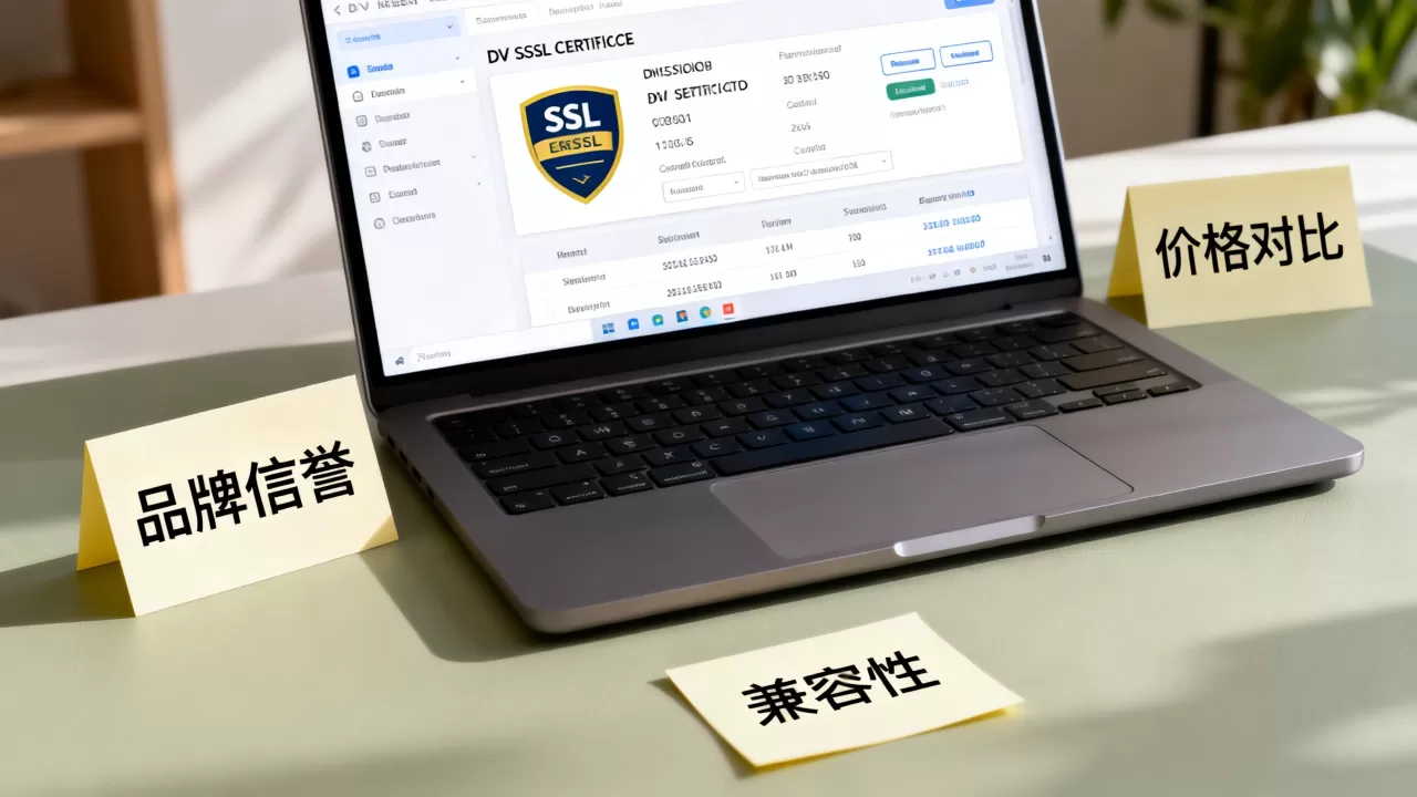 DV SSL证书哪个牌子好？DV SSL证书选购指南