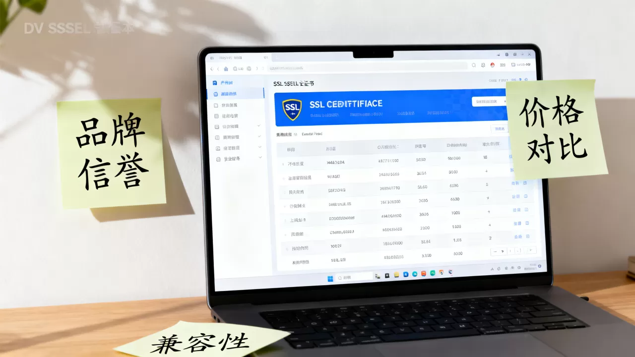 DV SSL证书哪个牌子好？DV SSL证书选购指南