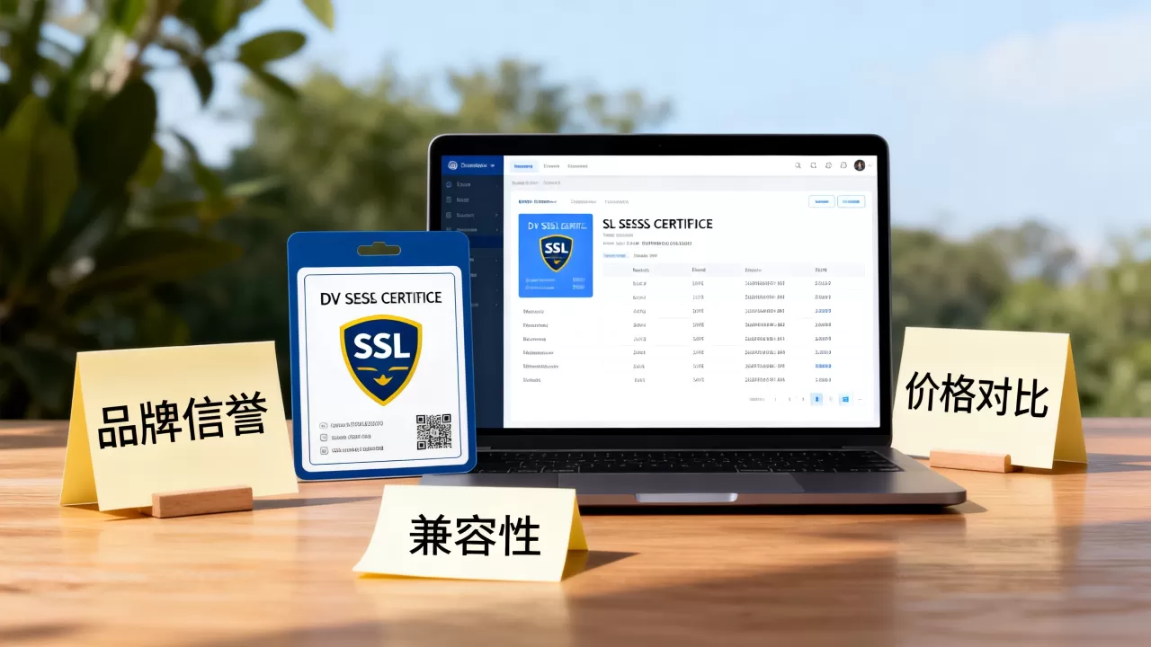 DV SSL证书哪个牌子好？DV SSL证书选购指南
