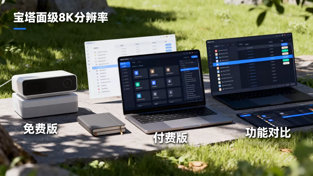 宝塔面板套餐怎么选？宝塔面板免费版和付费版区别