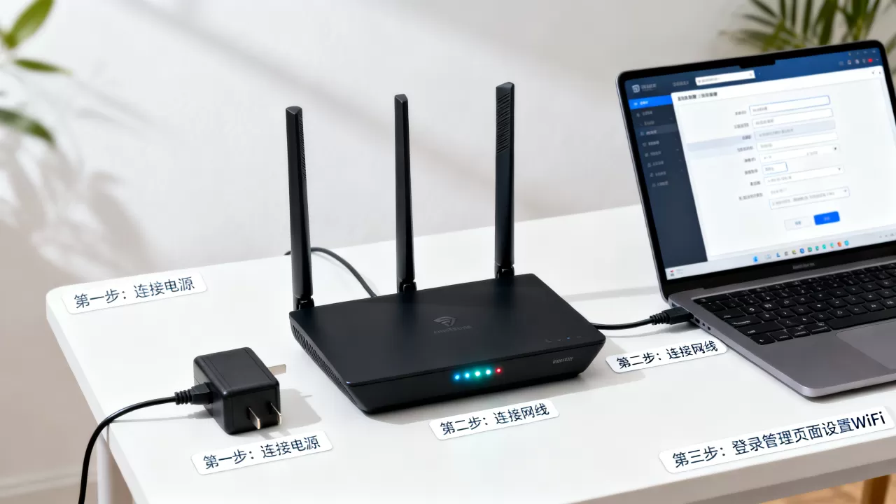 公司网络路由器怎么设置？路由器连接电脑怎么设置