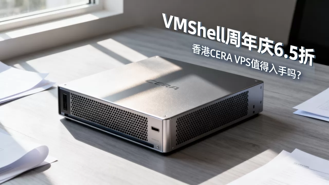 VmShell周年庆6.5折香港CERA VPS值得入手吗？VmShell香港VPS测评