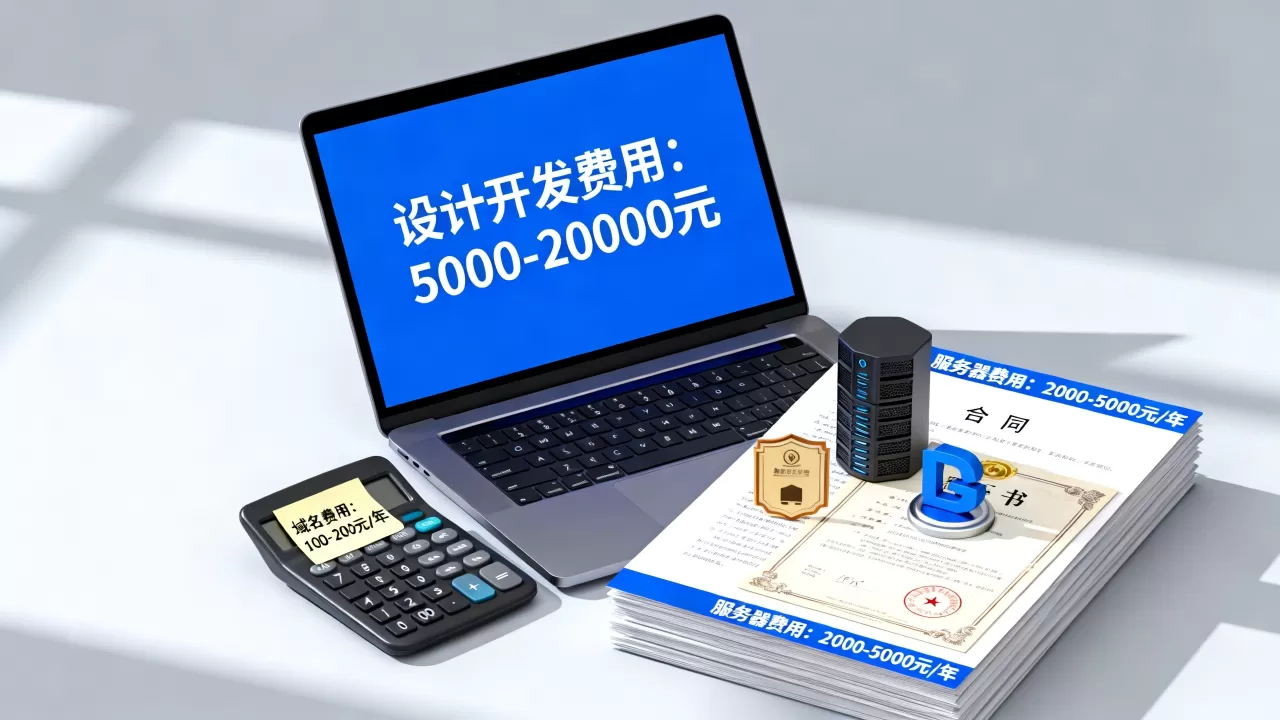 公司建网站到底要花多少钱？企业官网搭建费用明细