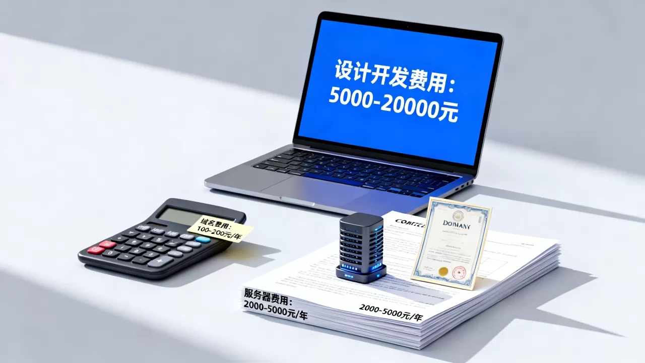 公司建网站到底要花多少钱？企业官网搭建费用明细