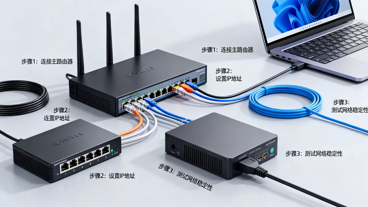 公司网络怎么配置才能稳定？企业宽带网络配置教程