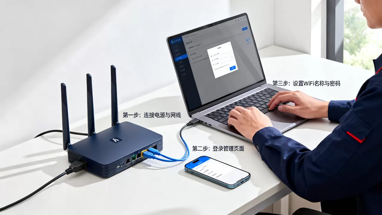 公司网络装路由器怎么设置？路由器怎么设置才能稳定