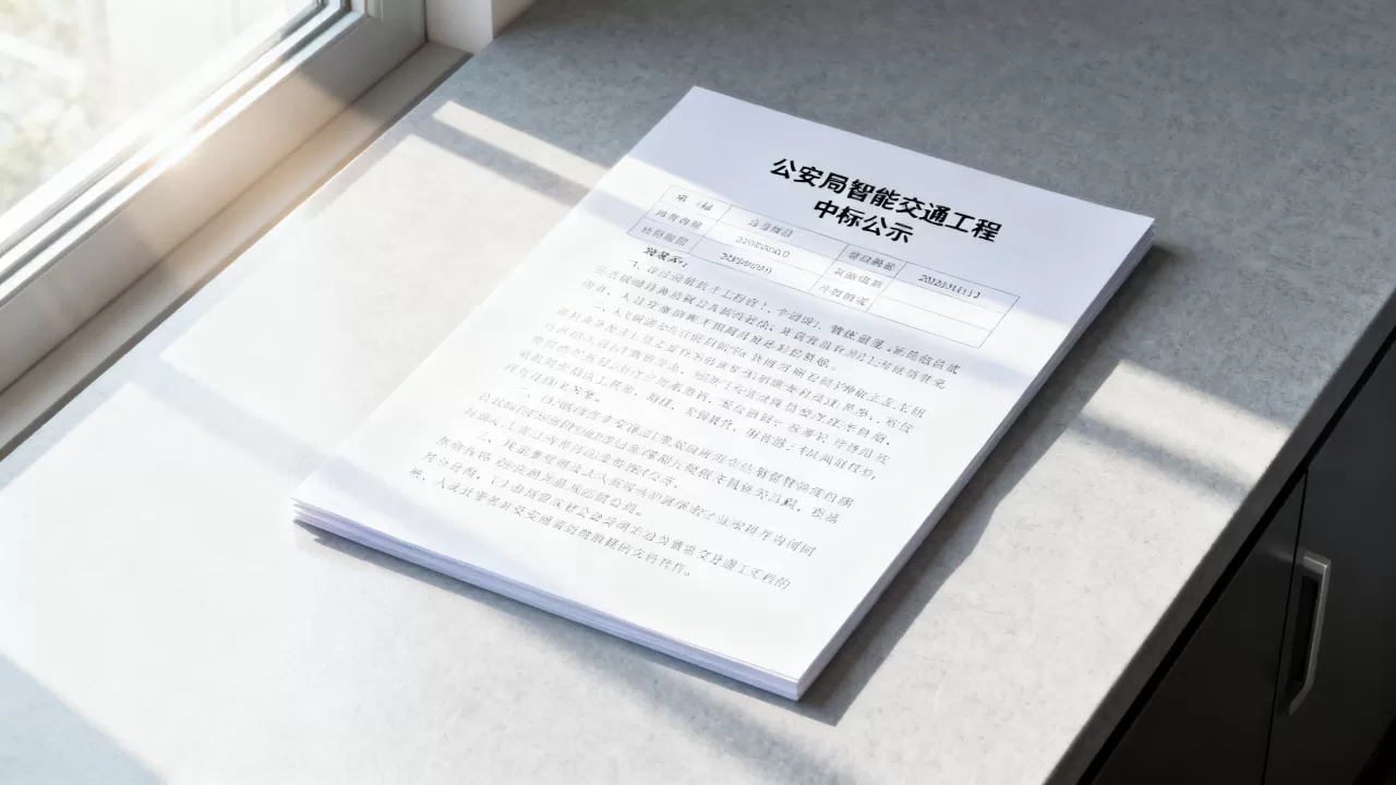 公安局智能交通工程预中标结果是谁？中标公示查询入口