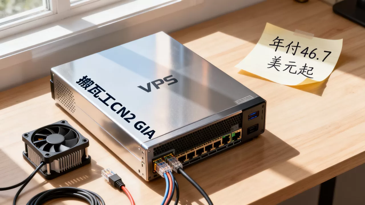 搬瓦工CN2 GIA线路VPS年付46.7美元起值得买吗，搬瓦工CN2 GIA线路VPS评测