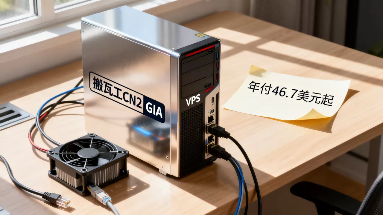 搬瓦工CN2 GIA线路VPS年付46.7美元起值得买吗，搬瓦工CN2 GIA线路VPS评测