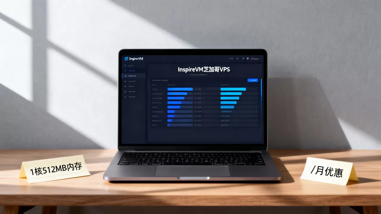 InspireVM芝加哥VPS怎么买？1核512MB内存/月优惠