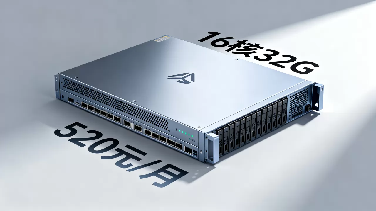 易探云服务器16核32G仅520元/月，美国服务器租用推荐