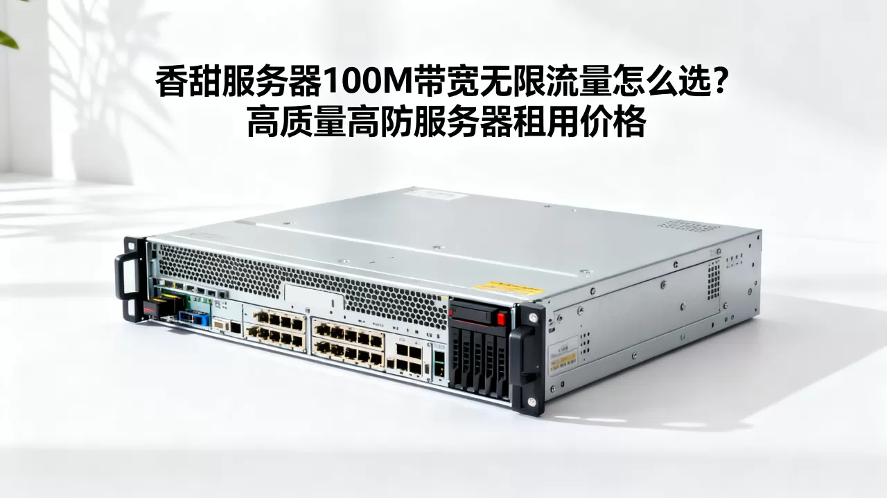 香港独立服务器100M带宽无限流量怎么选？香港高防服务器租用价格