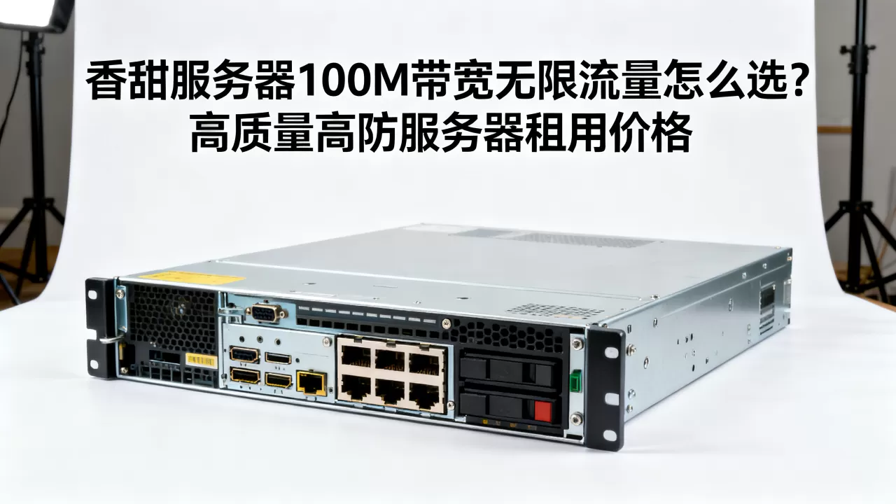 香港独立服务器100M带宽无限流量怎么选？香港高防服务器租用价格