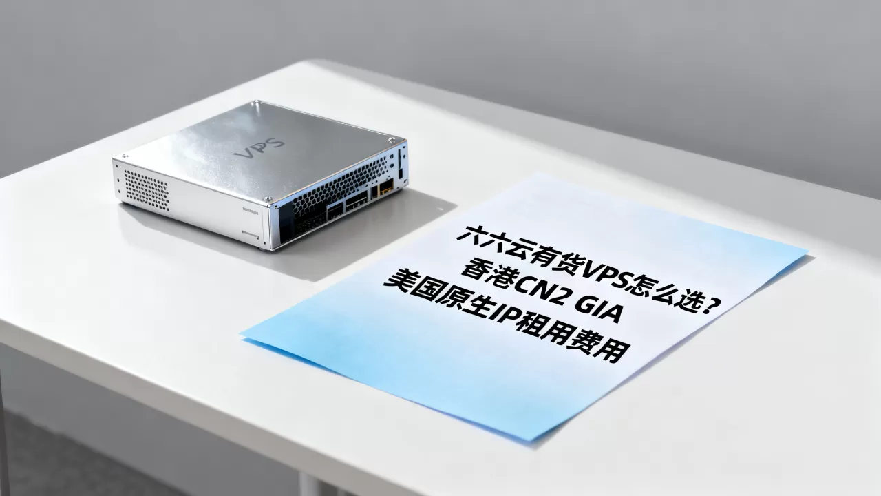 六六云有货VPS怎么选？香港CN2 GIA美国原生IP租用费用
