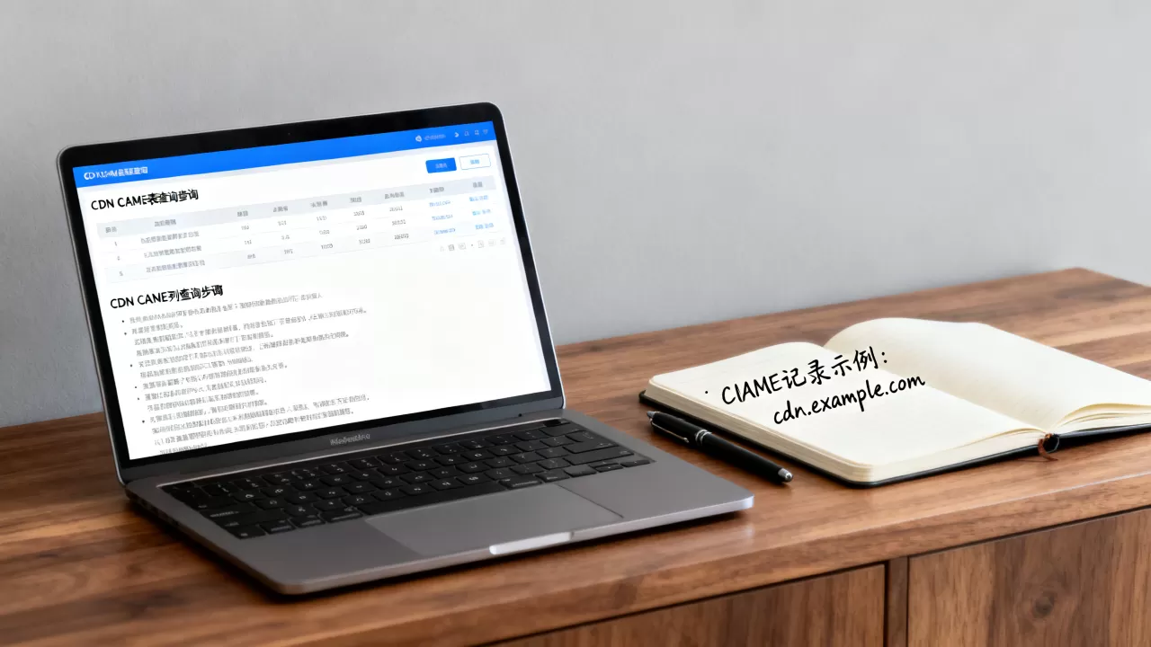 如何获取CDN CNAME列表？CDN加速cname记录怎么查