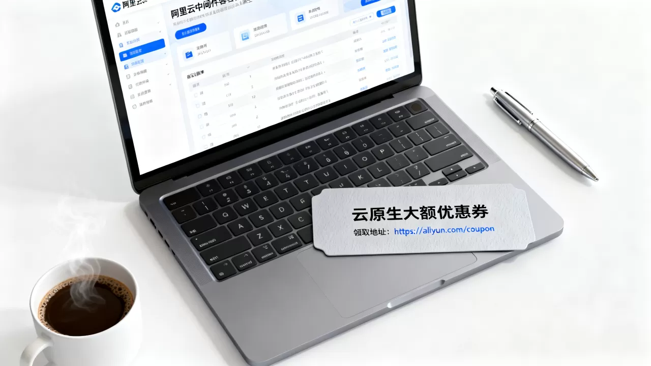 阿里云中间件容器大促怎么买最划算？云原生大额优惠券领取地址