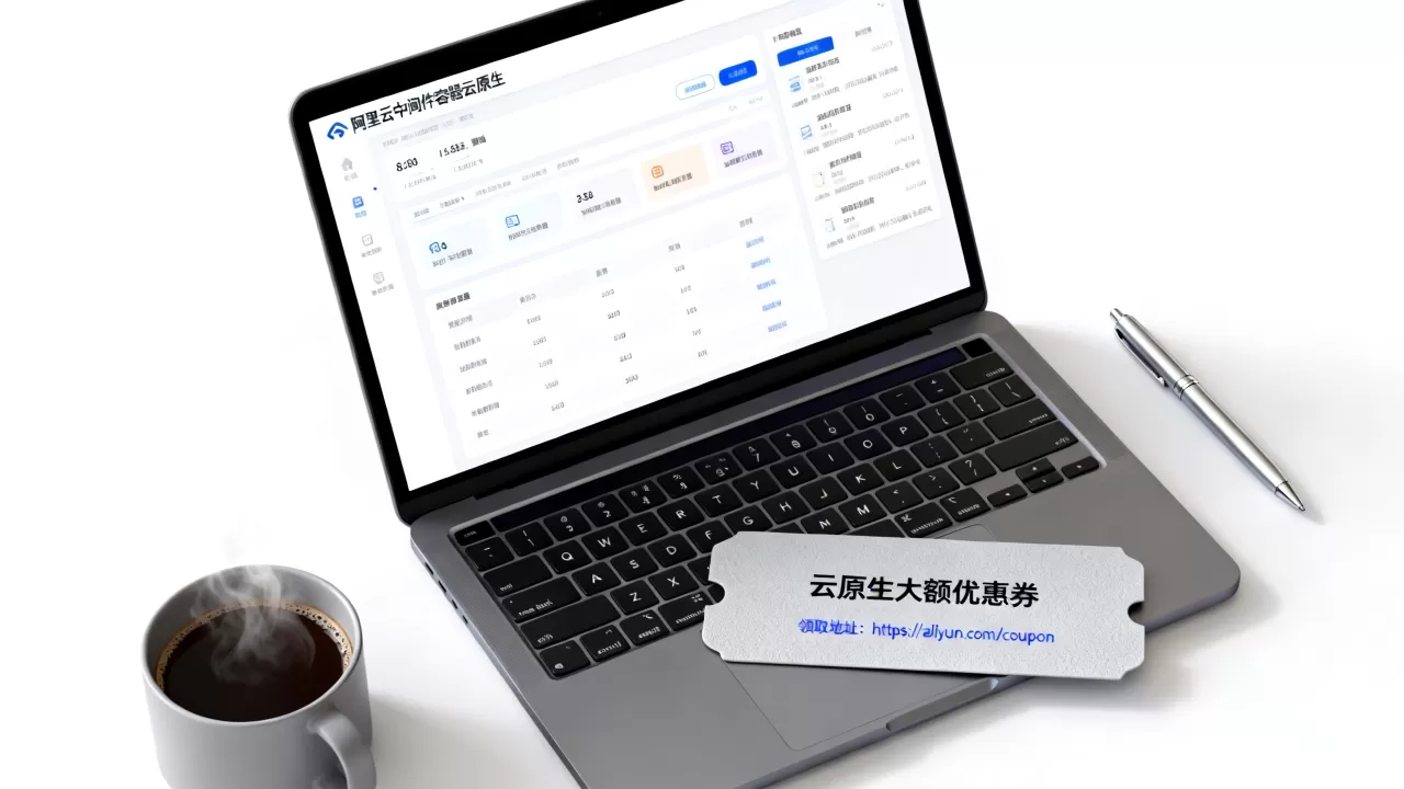 阿里云中间件容器大促怎么买最划算？云原生大额优惠券领取地址