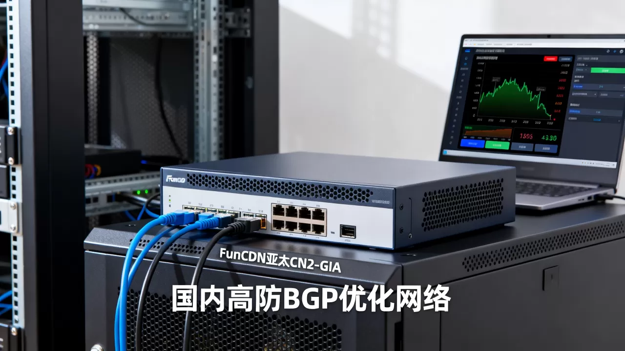 FunCDN亚太CN2-GIA网络好用吗？国内高防BGP优化网络推荐