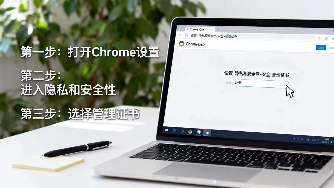 如何卸载google浏览器证书？chrome删除证书方法